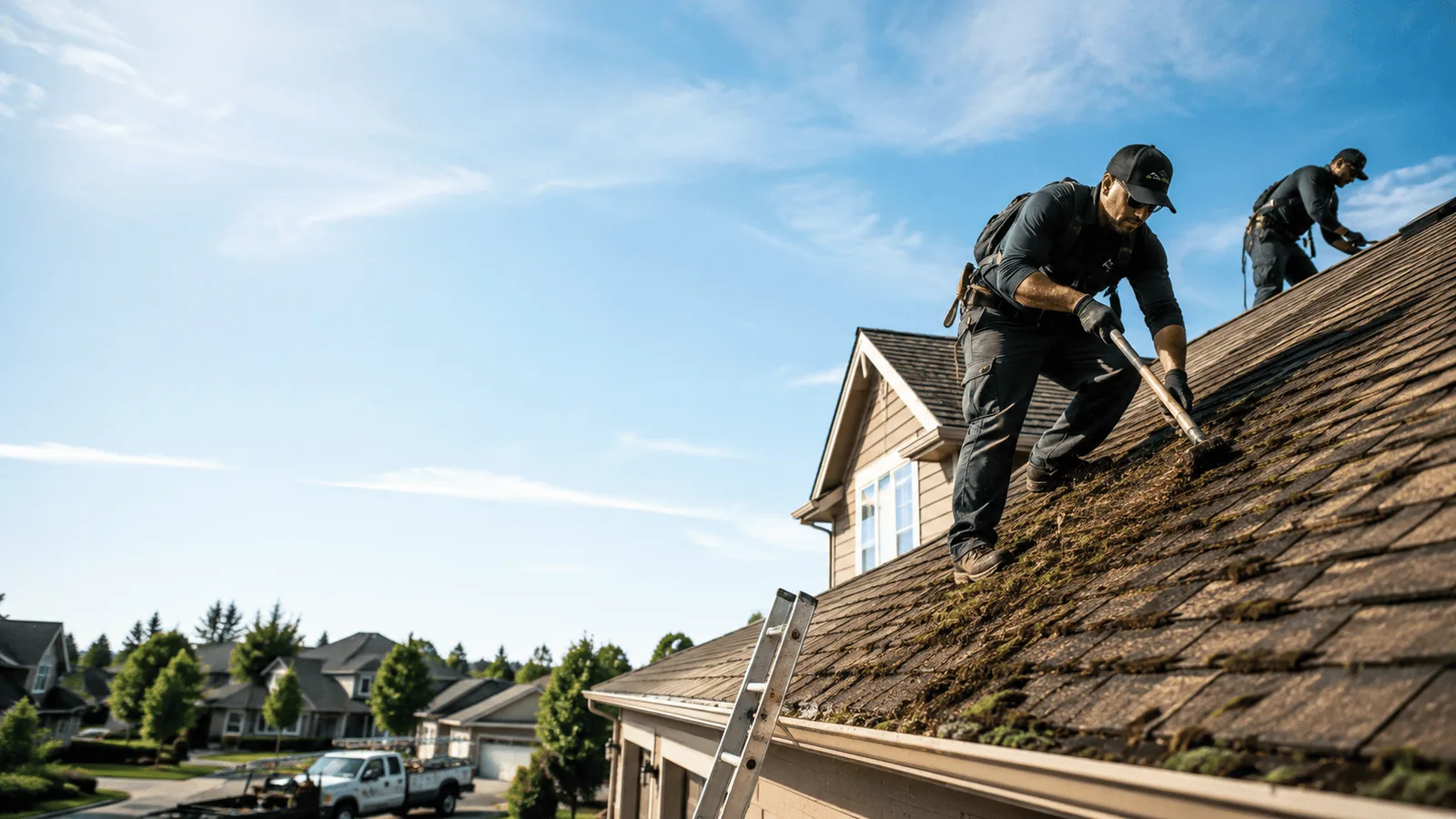 Roof Moss Removal in Custer, WA near me